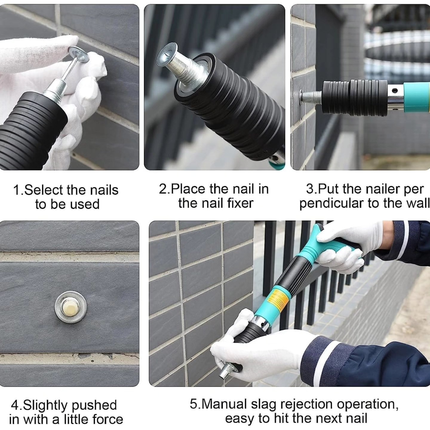 Manual Steel Nail Gun Set - Image 7