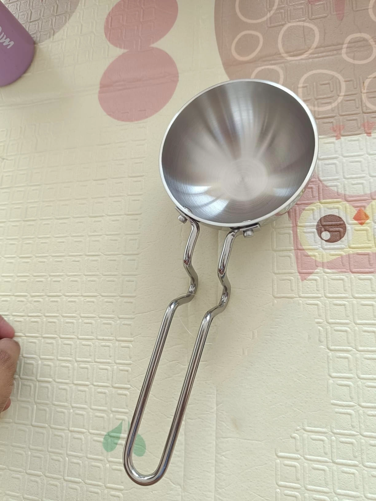 1PCS Premium Mini Tadka Pan with Heat-Resistant Long Handle